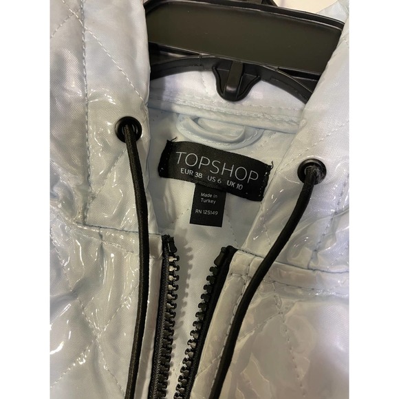 Cute and Stylish TopShop from Nordstroms Rain Jacket - Picture 2 of 3